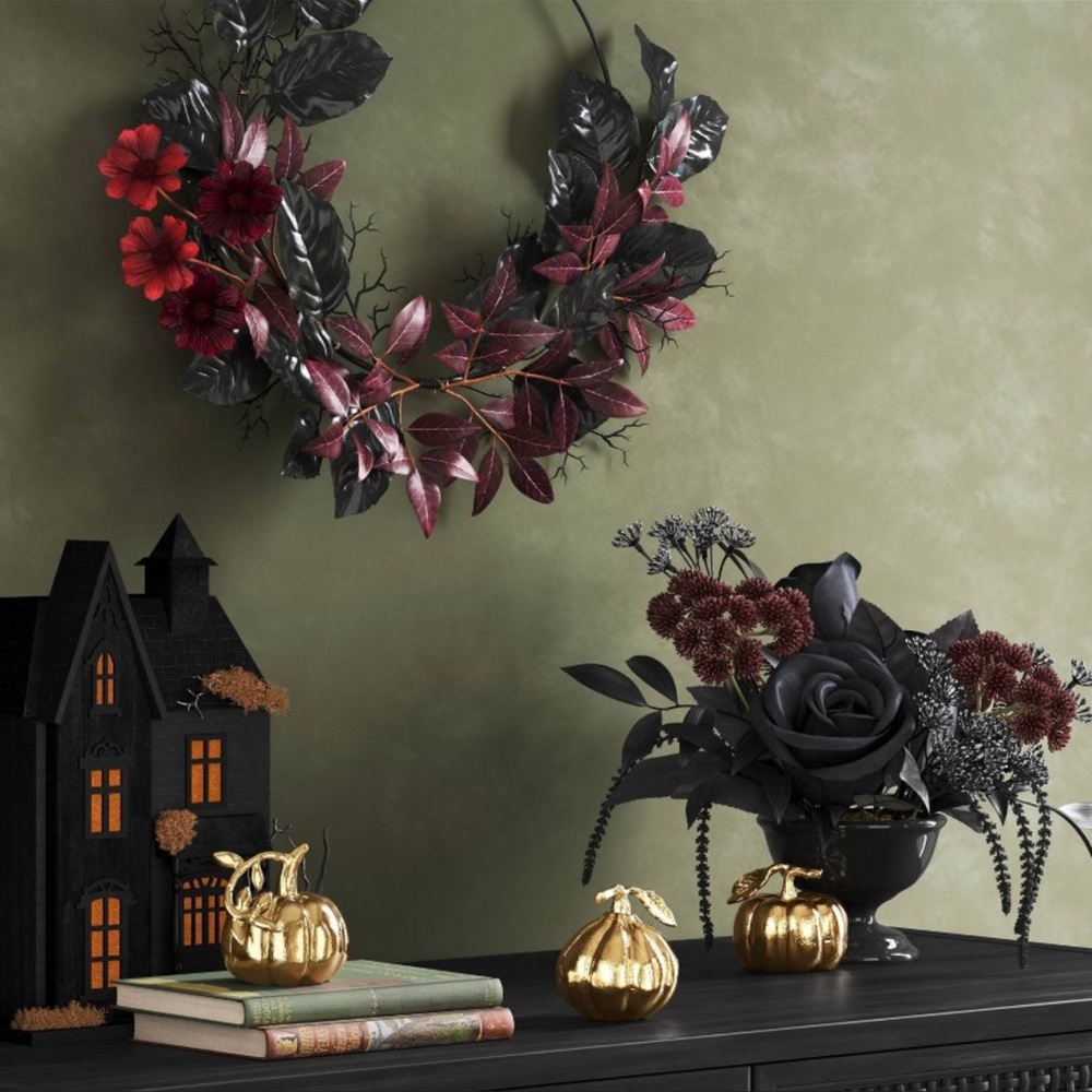 3pk Fall Mini Gold Pumpkins - Threshold - Picture 3 of 11